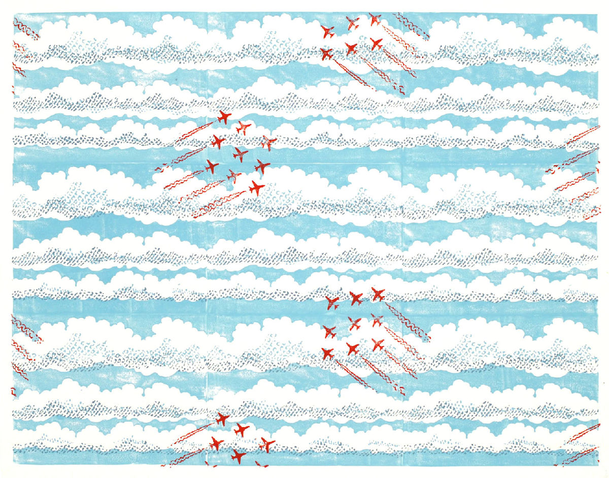 red arrows