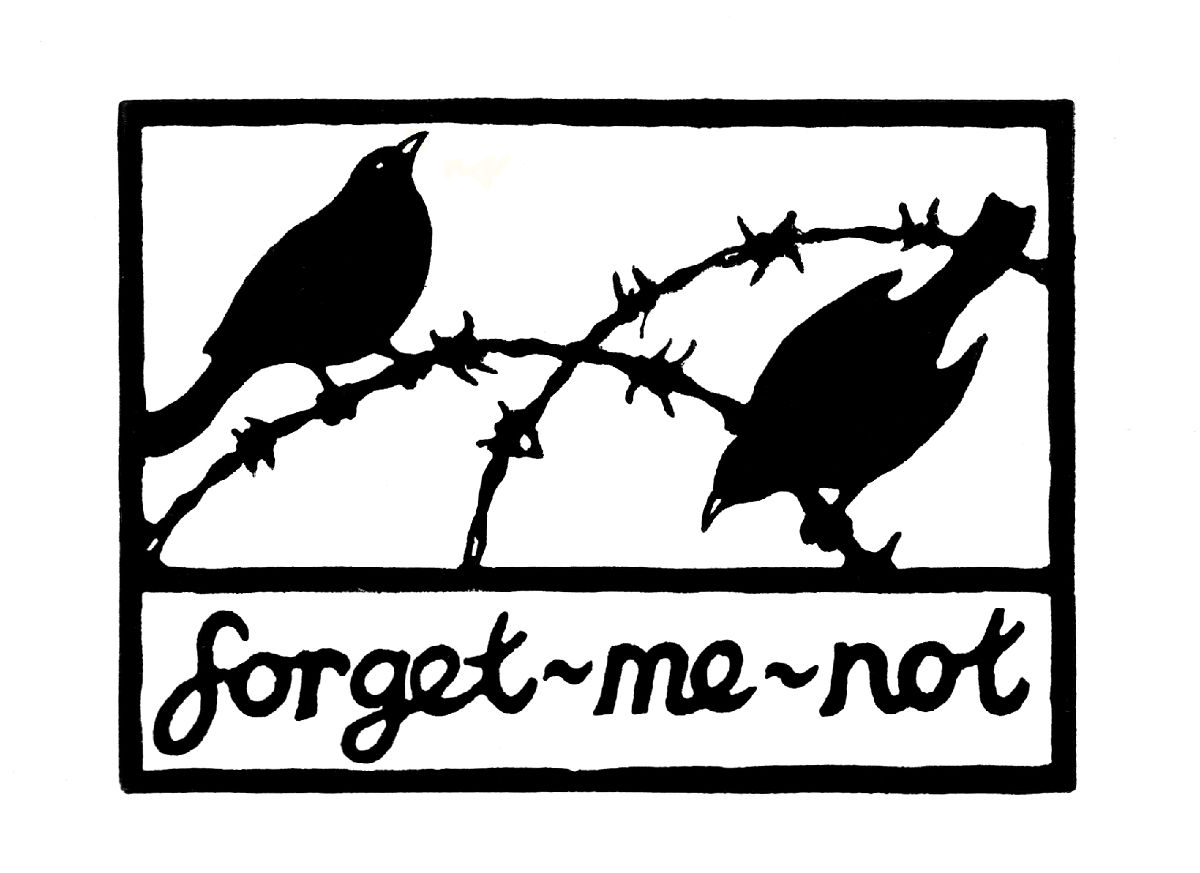 Forget me not design for Chelsea Flower show