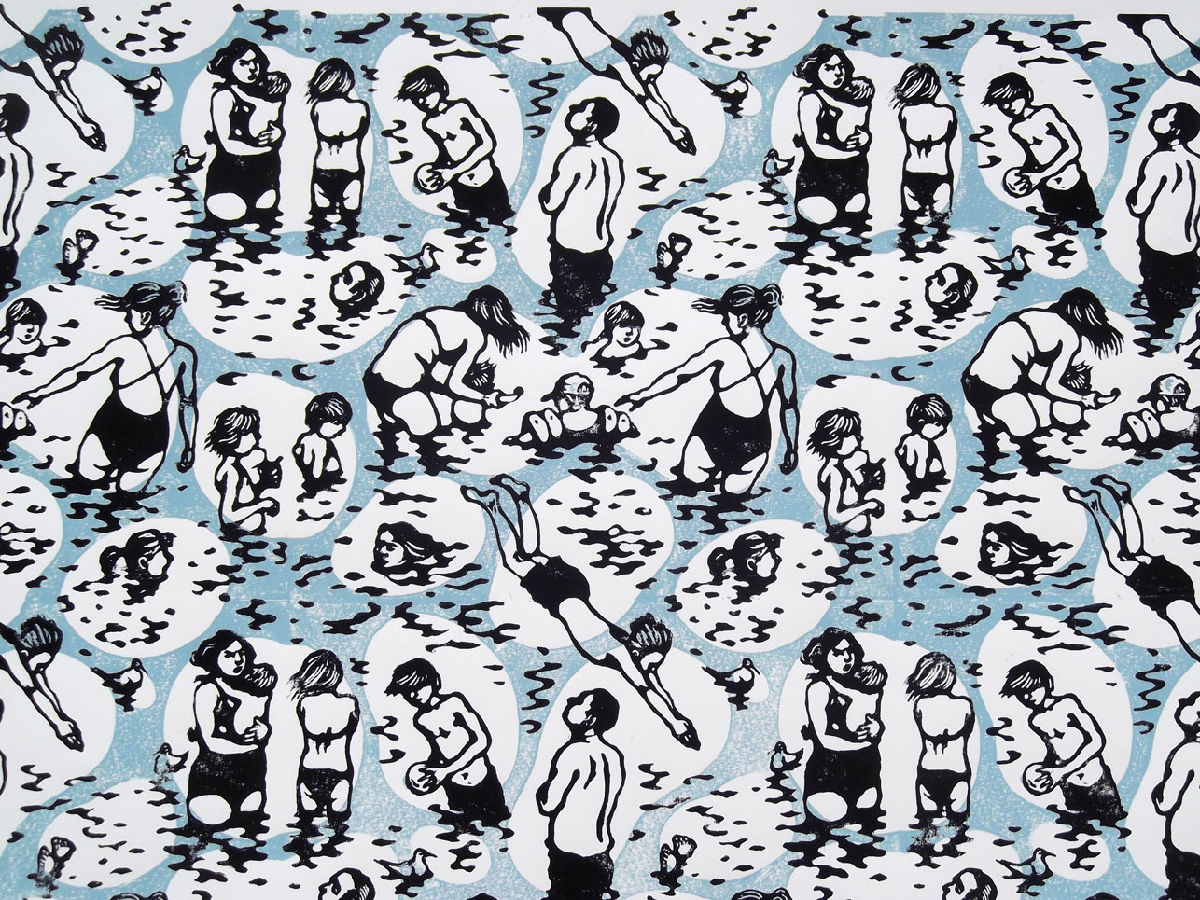 Bathers (detail)